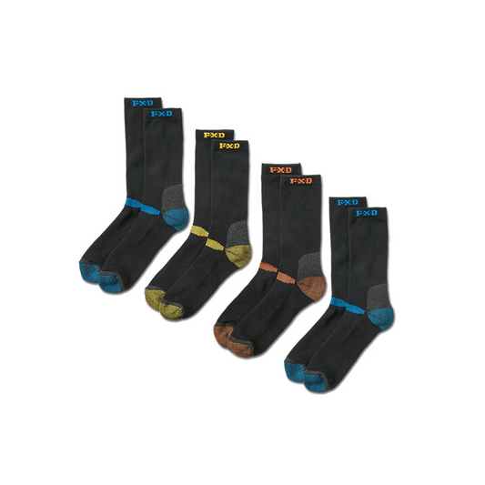 FXD SK-2 Long Tech Work Socks (4 pack)