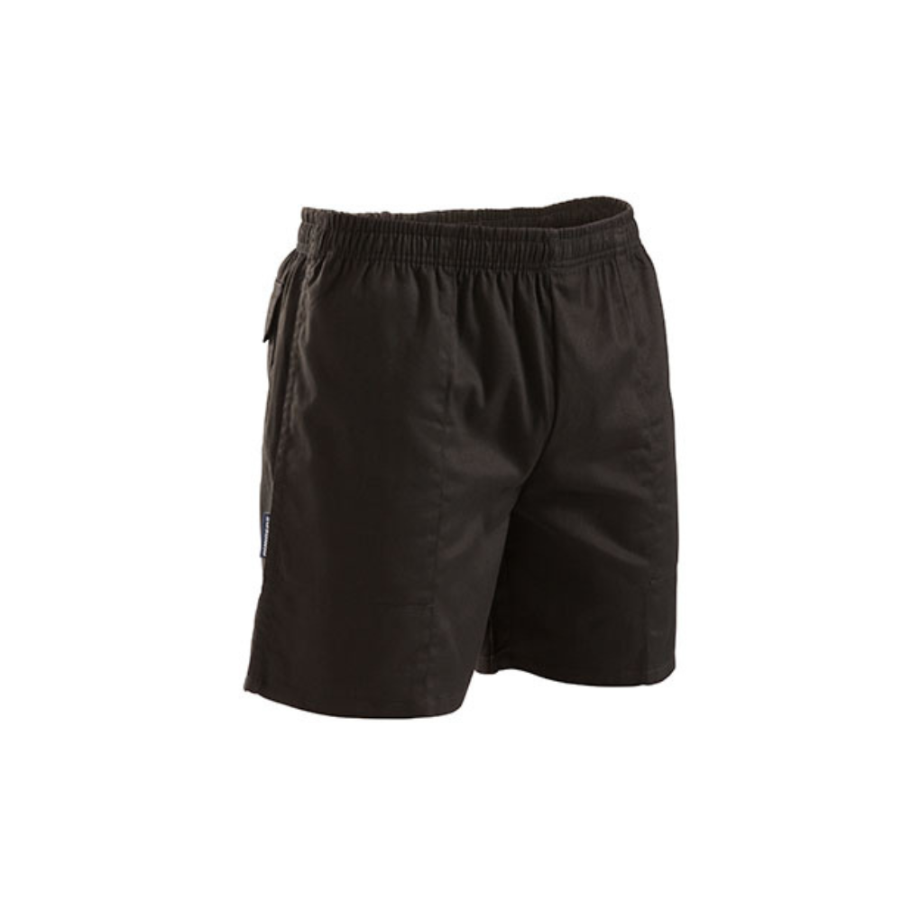 Ruggers Stubbies Elastic Waist Soft Wash Drill Short