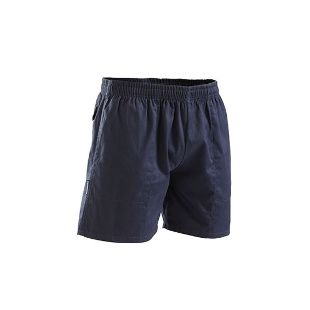 Ruggers Stubbies Elastic Waist Soft Wash Drill Short